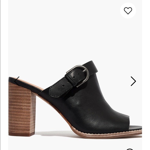 NEW • Madewell • The Riley Convertible Mule Black - Picture 4 of 9